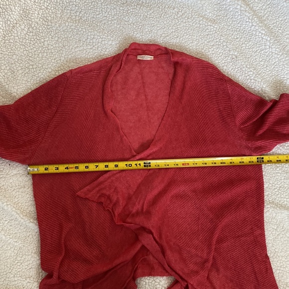 COPY - 100% linen Eileen Fisher front open Cardigan - Picture 11 of 13